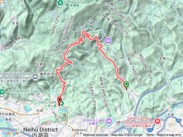 拱北殿金明山如意湖出大湖公園