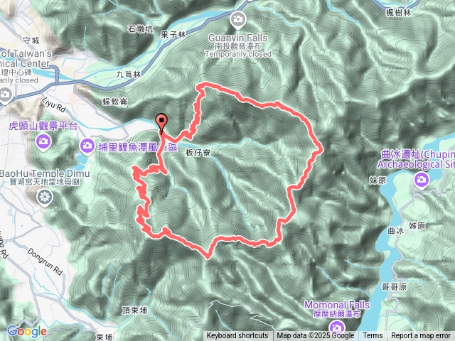 114.01.25埔里六秀老四舊武界越山-老五橫屏山O型七連峰預覽圖