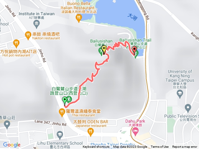 台北白鷺鷥山步道