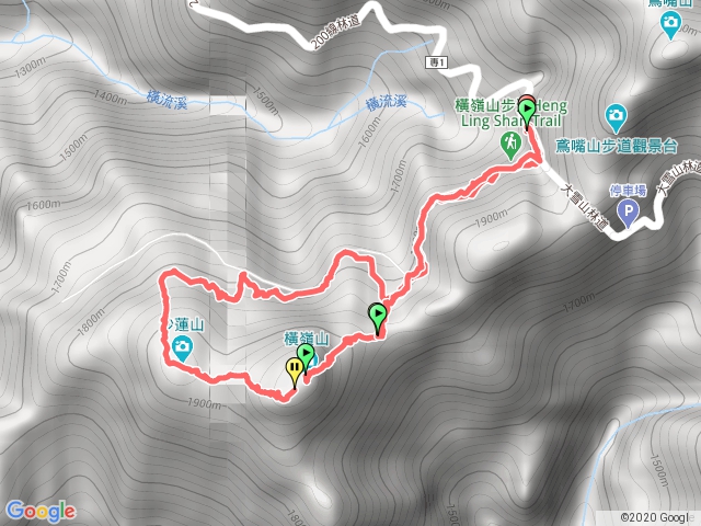 沙橫縱走2020-09-22