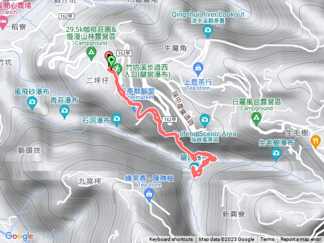竹坑溪步道西側入口