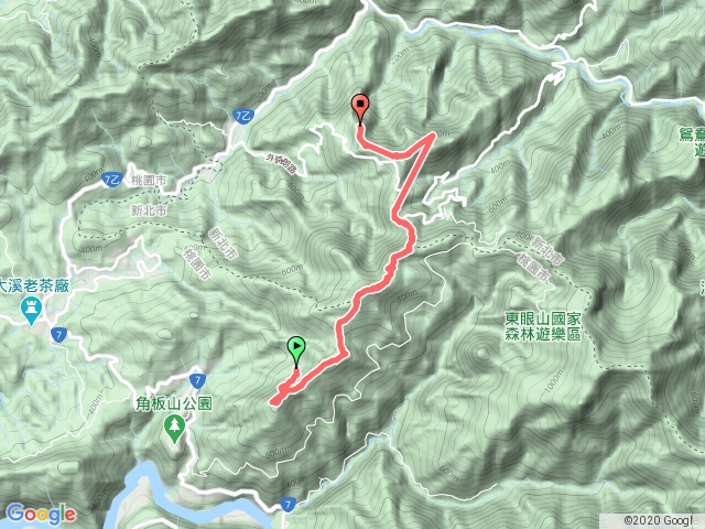 觀音洞 櫻花坡 牌子山 金平山南峰 金平山 塞口坑山 詩朗山 金敏子山 六山縱走