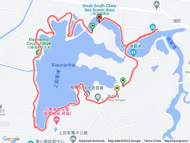 1110521小南海環湖步道悠閒行