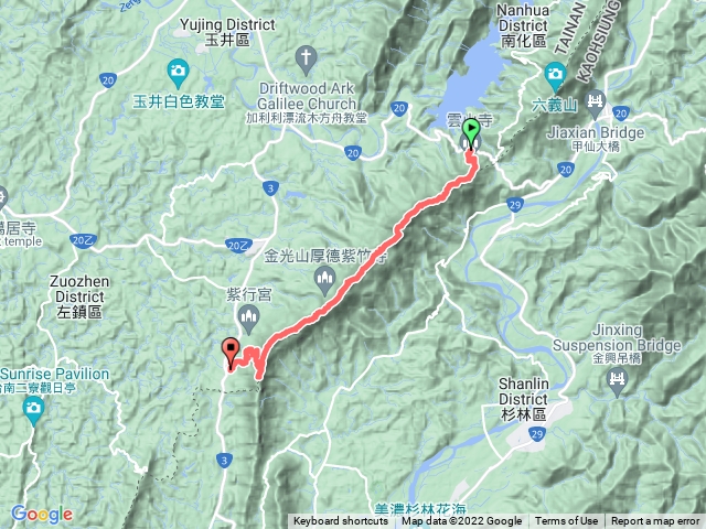 [ 南瀛百岳 ]烏山縱走 下歸林雲山寺-金馬寮天后宮