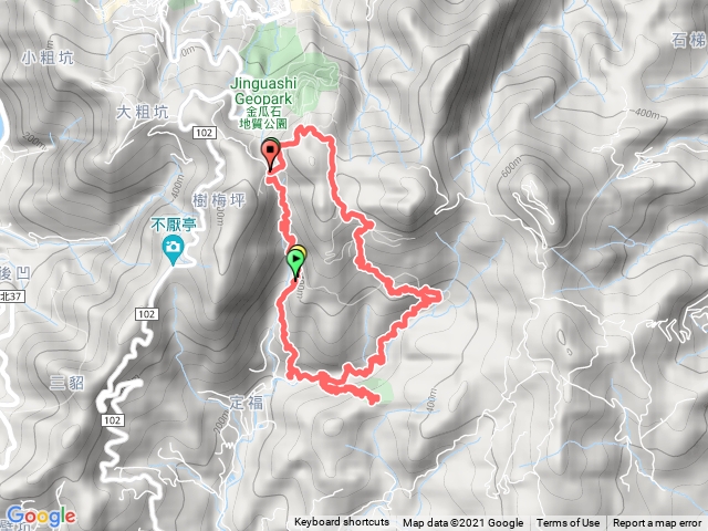 貂山古道、燦光寮古道O型