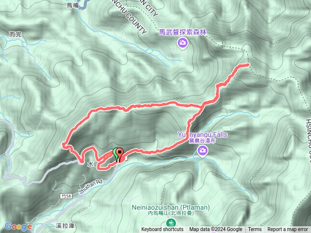 新登山口上馬武督山西南峰｜馬武督山｜蓮包山｜外鳥嘴山，出外鳥嘴山第一登山口預覽圖