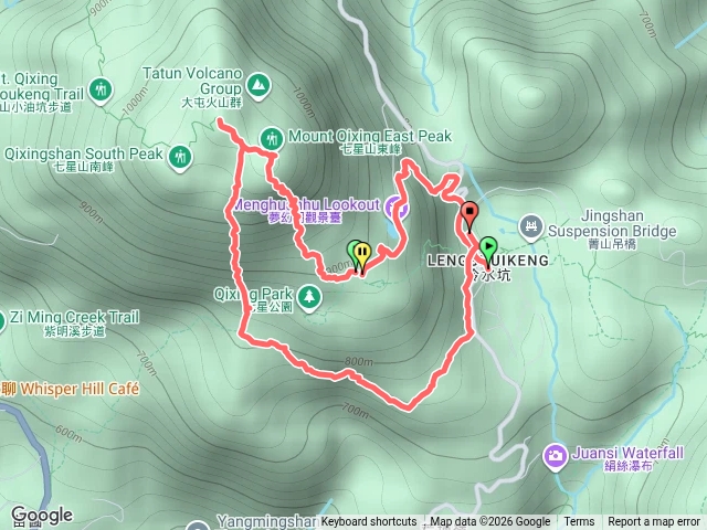 冷水坑夢幻湖七星山七星山公園苗圃冷水坑預覽圖