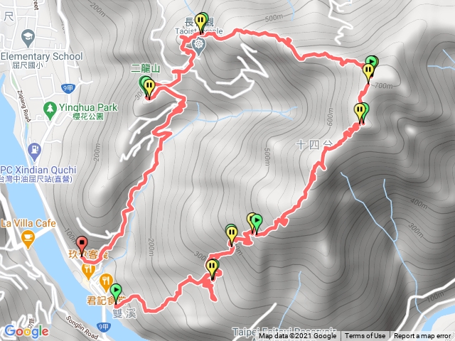 直潭山二龍山O型