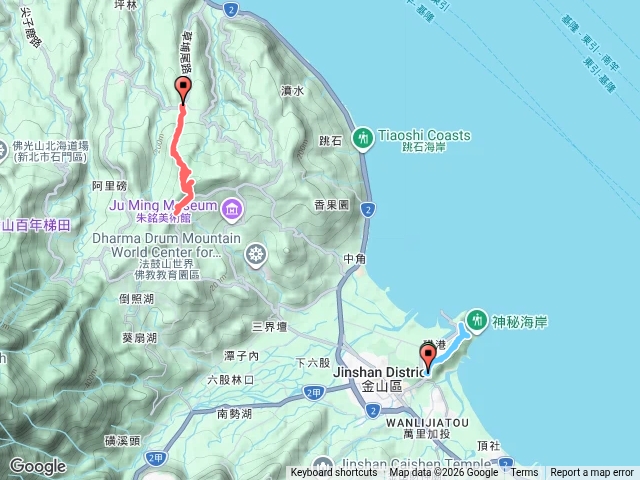 五爪崙山、金包里山