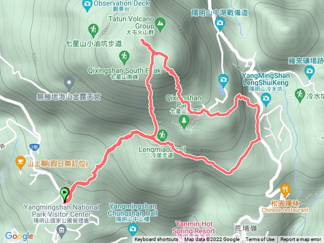 苗圃冷水坑七星山