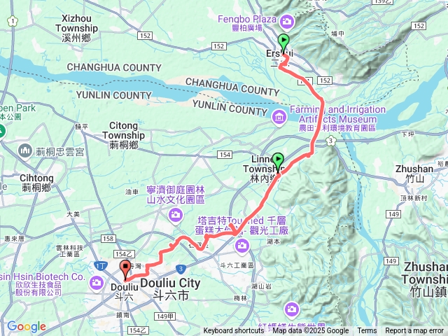 二水至斗六火車站