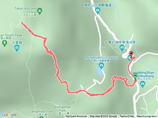 陽明山東峰、主峰