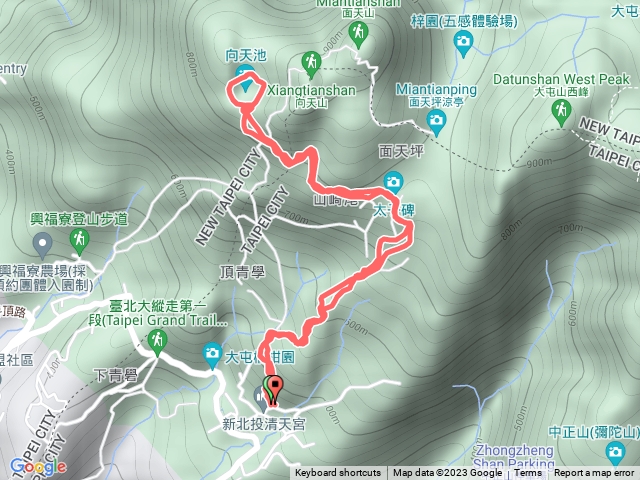 青天宮向天湖