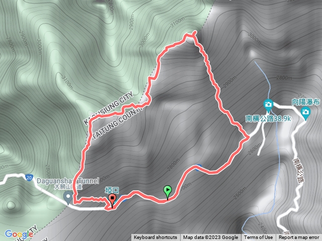 溪頭山縱走關山嶺山