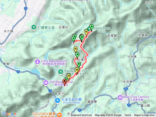 大溪白石山打鐵寮古道-100725預覽圖