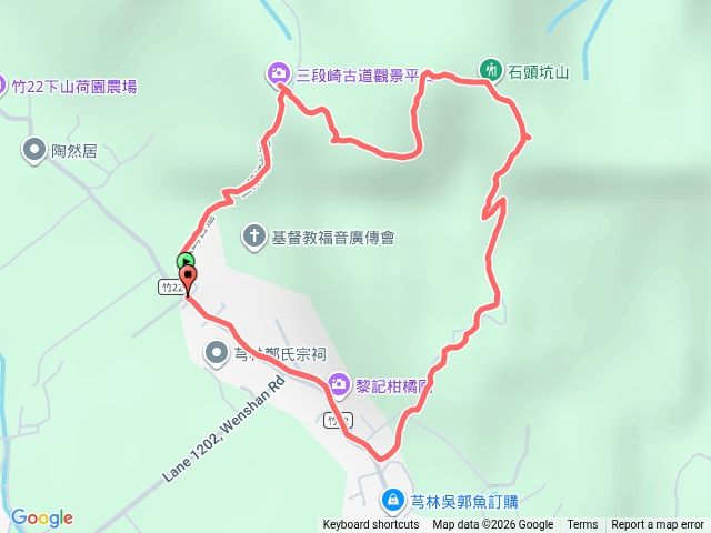 三段崎+石頭坑山預覽圖