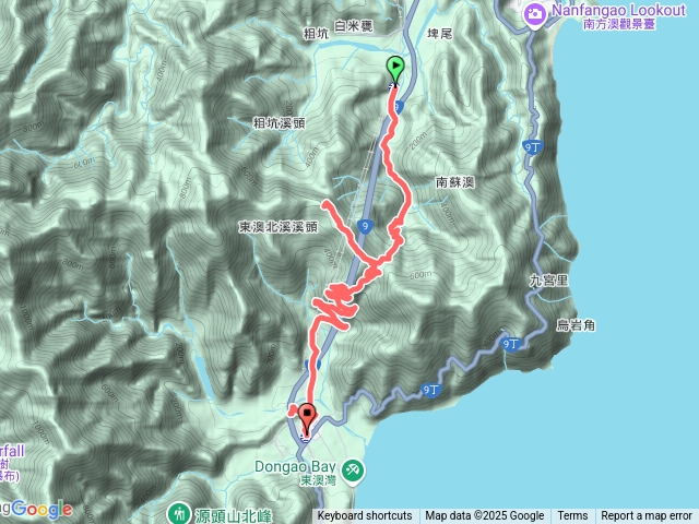 114/7/27東澳越嶺道：猴蛇縱走(猴椅山-蛇山)