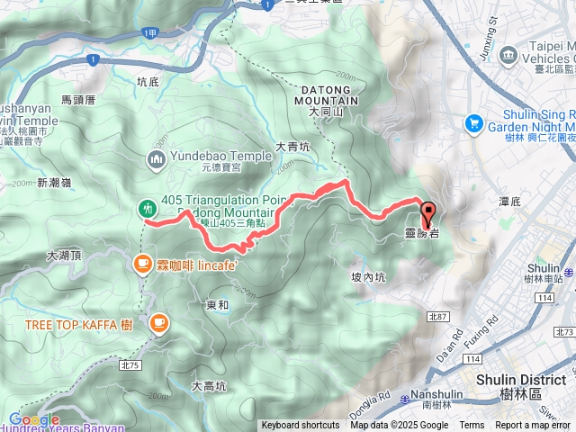 大同山-青龍嶺-大棟山步道