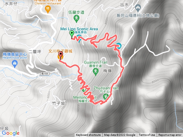 梅峰古道-百年樟樹-竹子尖山-梅龍步道