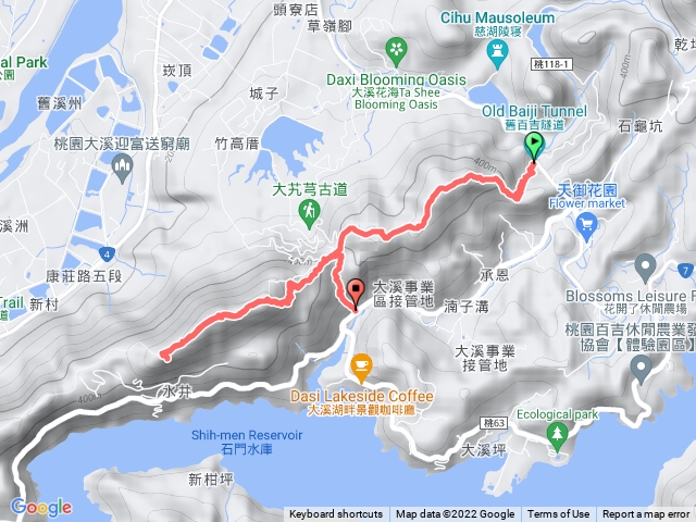 總督府步道上頭寮山~溪州山連走大艽芎步景