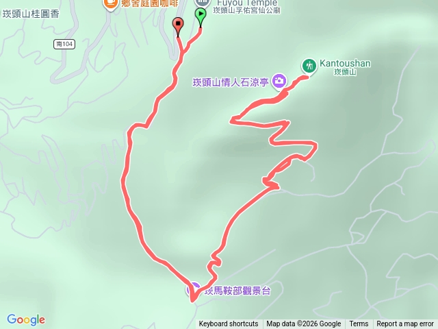 No004.崁頭山步道
登山口封閉
