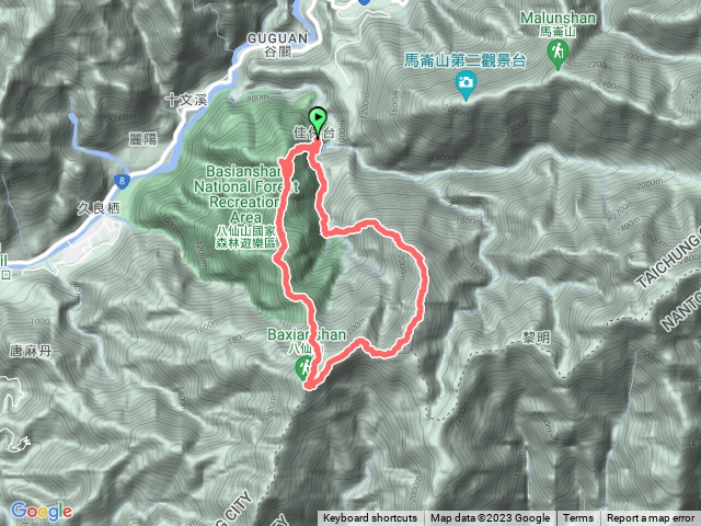 112.12.3東八縱走、佳保台山