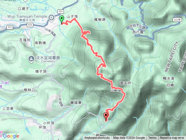 天元宮-山仔頂步道-向天池(山)-清天宮(2026-3-29)預覽圖