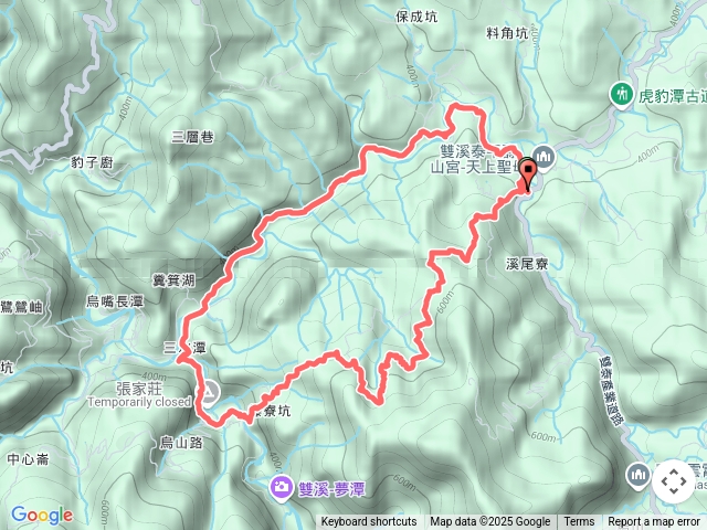 溪尾寮古道-藤寮坑古道-灣潭古道-北勢溪古道O型預覽圖