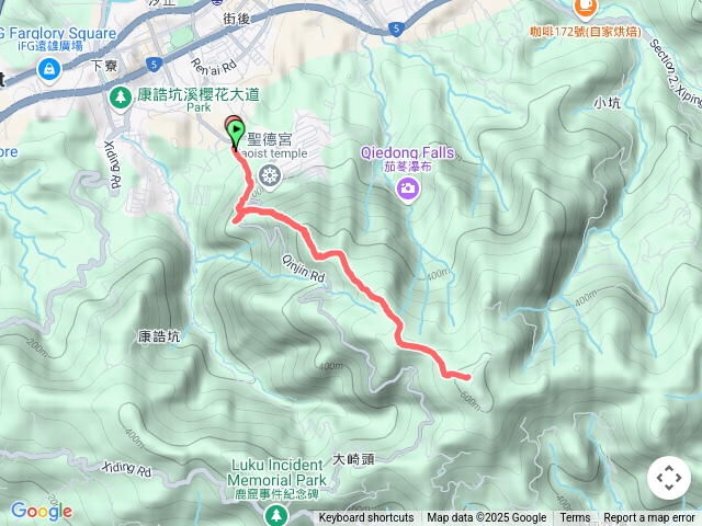 大尖山四分尾山