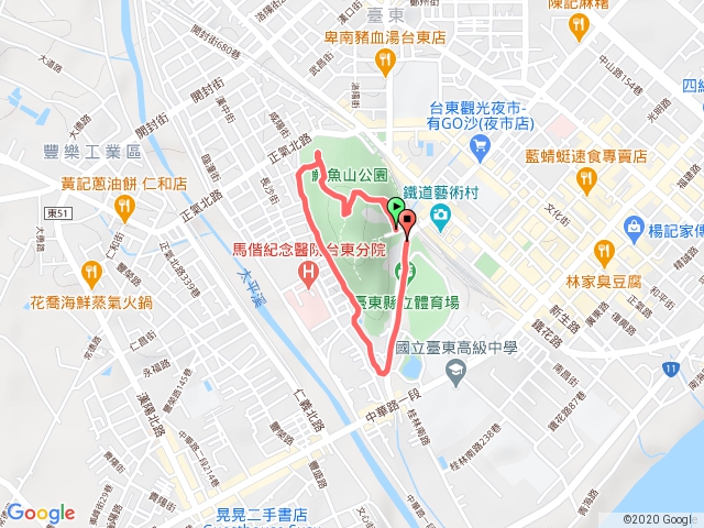 台東鯉魚山步道