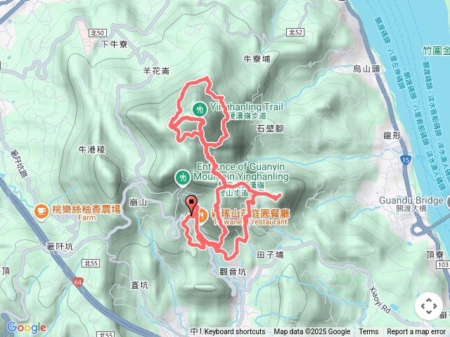 1140615硬漢嶺二登+北橫繞一圈