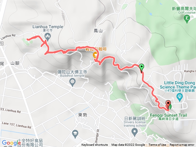 鳳崎落日登山步道