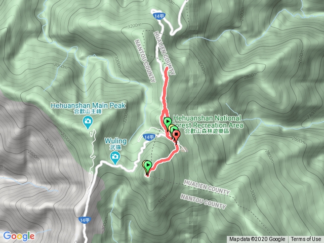合歡石門+合歡尖山+合歡東峰