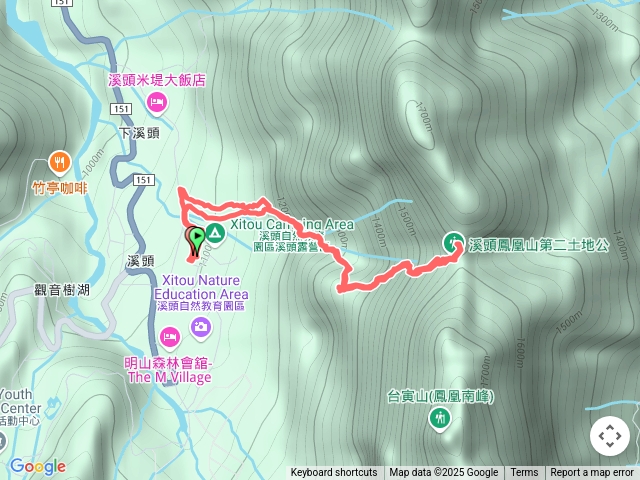 溪頭鳳凰山土地公廟