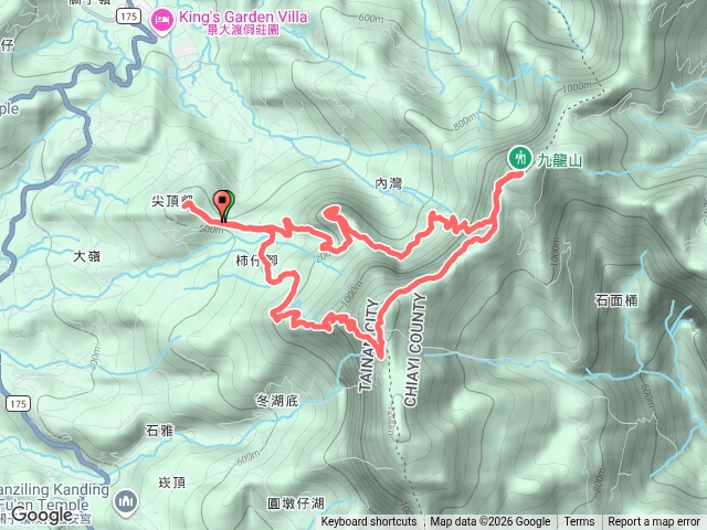 大凍山九龍山雞籠山黃牛山〔O繞〕預覽圖