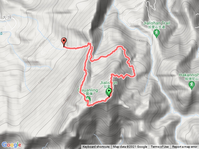 加里山杜鵑嶺O型走