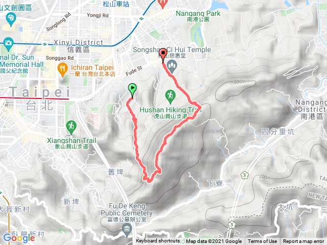 豹山溪上南港山列下虎山