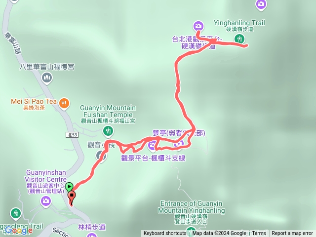 楓櫃斗湖上硬漢嶺