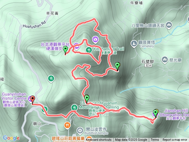 觀音山硬漢嶺步隨意走