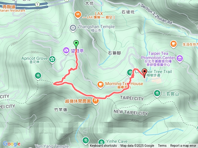 樟山寺樟湖步道預覽圖