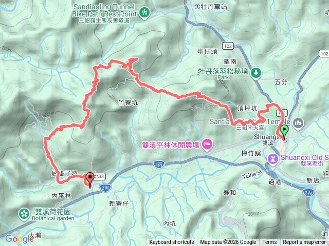 宗2026-02雙溪大竹林山新路尾山番仔坑.gpx預覽圖