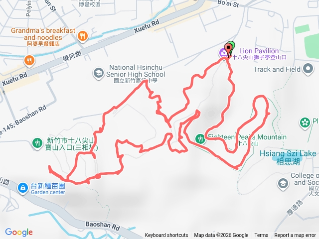 新竹十八尖山石觀音+主峰東西峰預覽圖