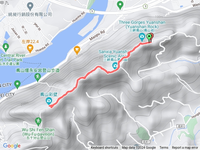 三峽鳶山-彩壁