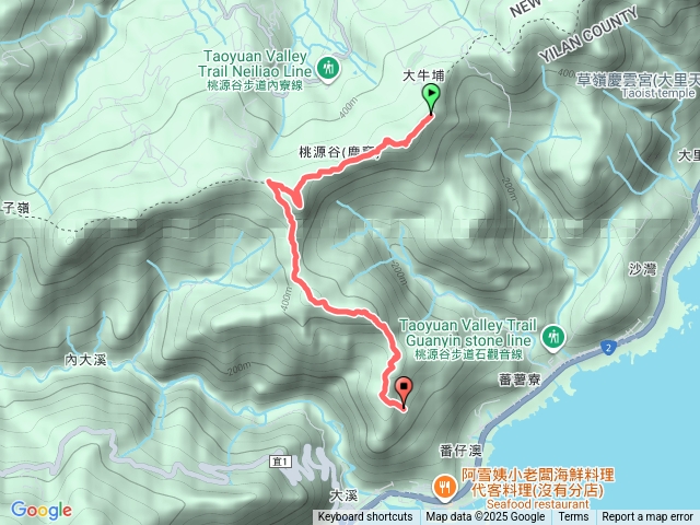 新北－臺灣百大必訪步道桃源谷步道(大溪線)