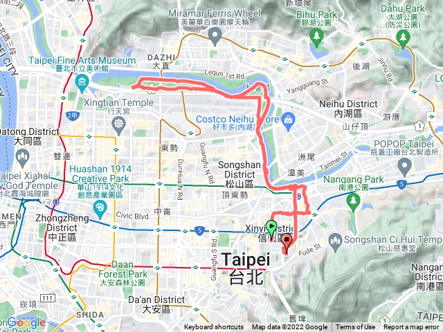 基隆河濱車道