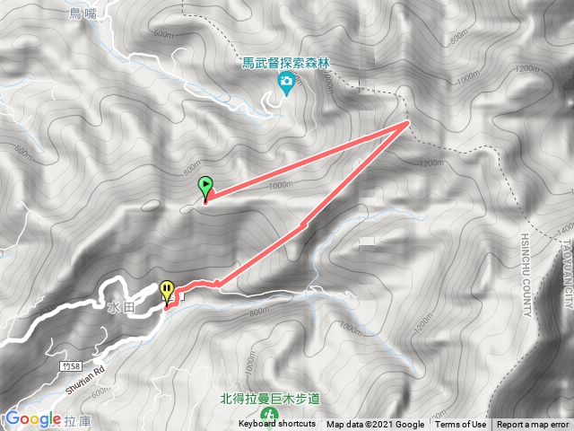 蓮包山走外鳥嘴山