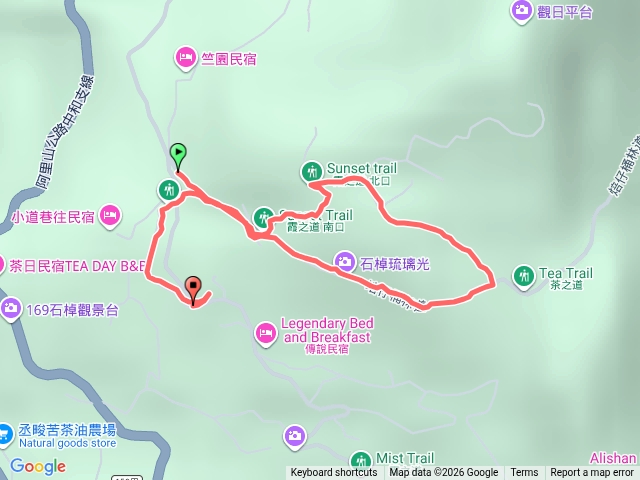 頂石棹步道群-霞，櫻。預覽圖