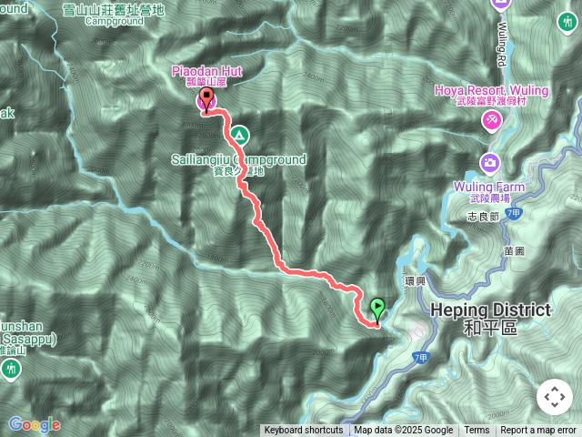 志佳陽大山第一天