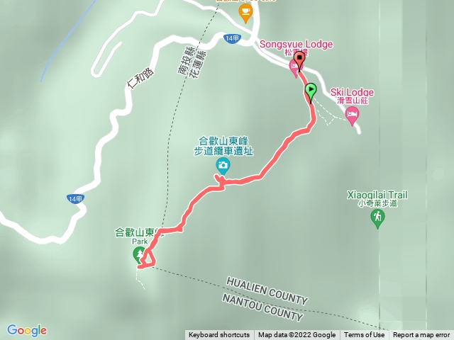 20221116合歡東峰