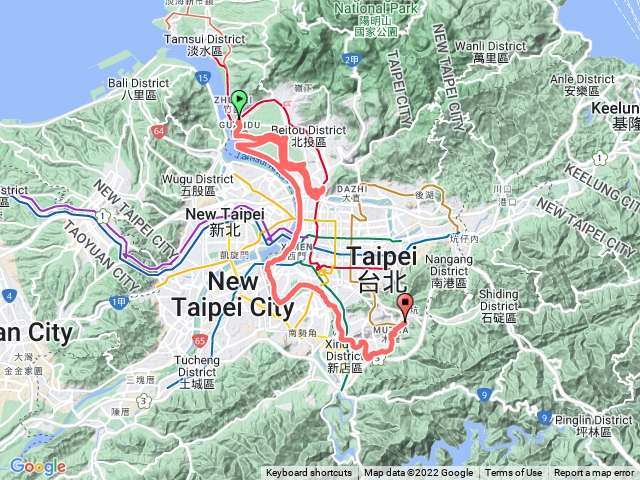 台北第八段-關渡-動物園